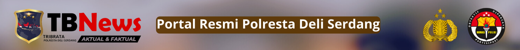 Website Resmi Polresta Deli Serdang